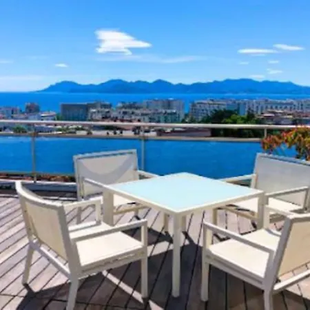 Penthouse 100m2 Avec 2 Et Terrasse 80m2 דירה קאן